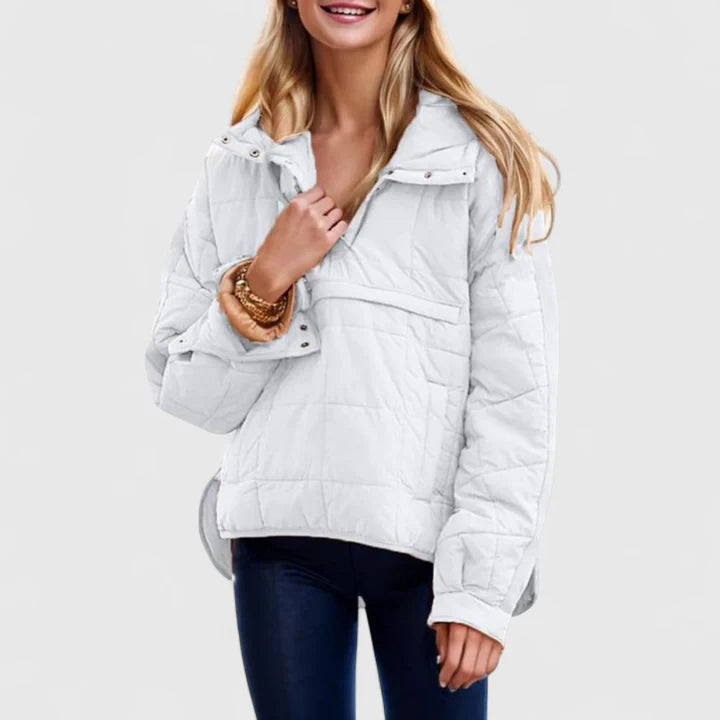Brigitte™ | Wasserfeste Oversize-Jacke mit Kapuze