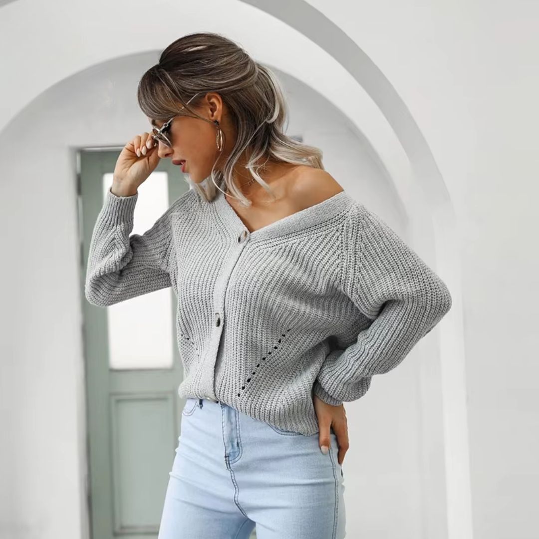 Marit™ | Strick-Cardigan mit Knöpfen