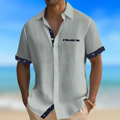 Heiko™ | Lässiges Kurzarm-Freizeithemd Herren