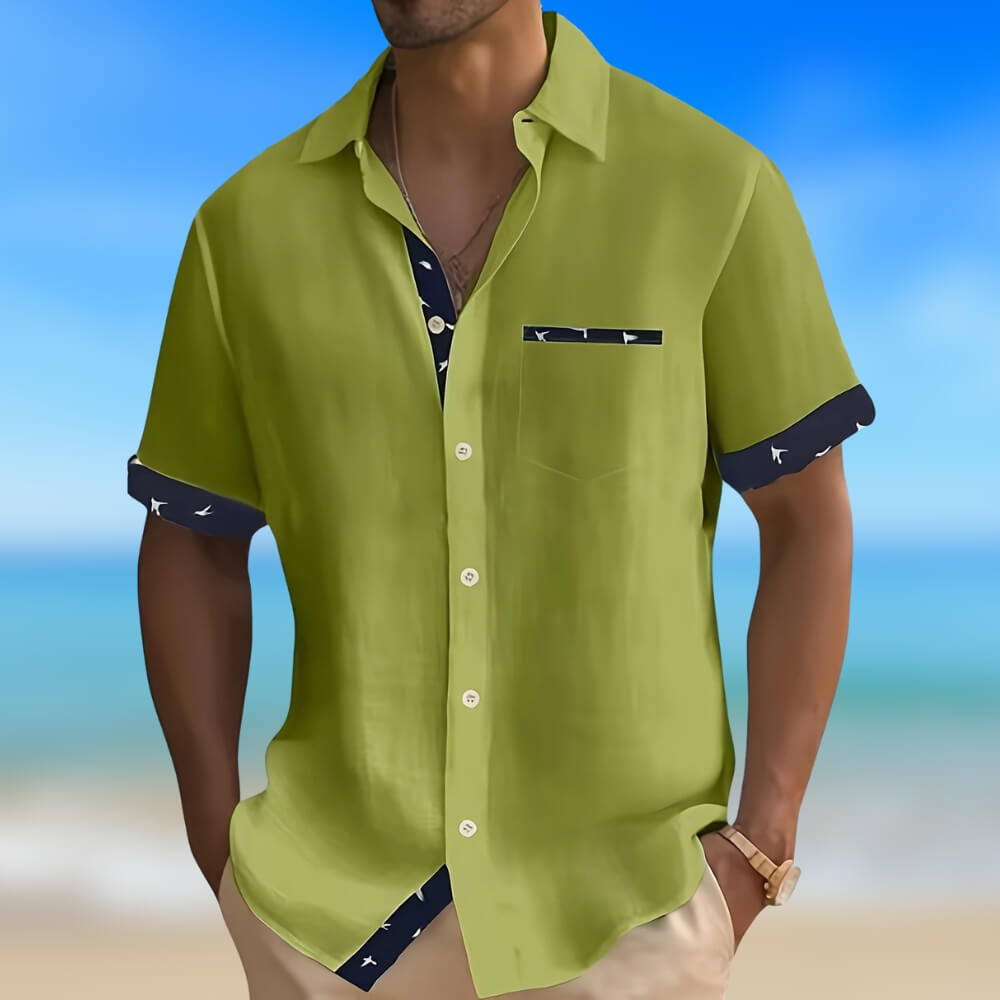 Heiko™ | Lässiges Kurzarm-Freizeithemd Herren