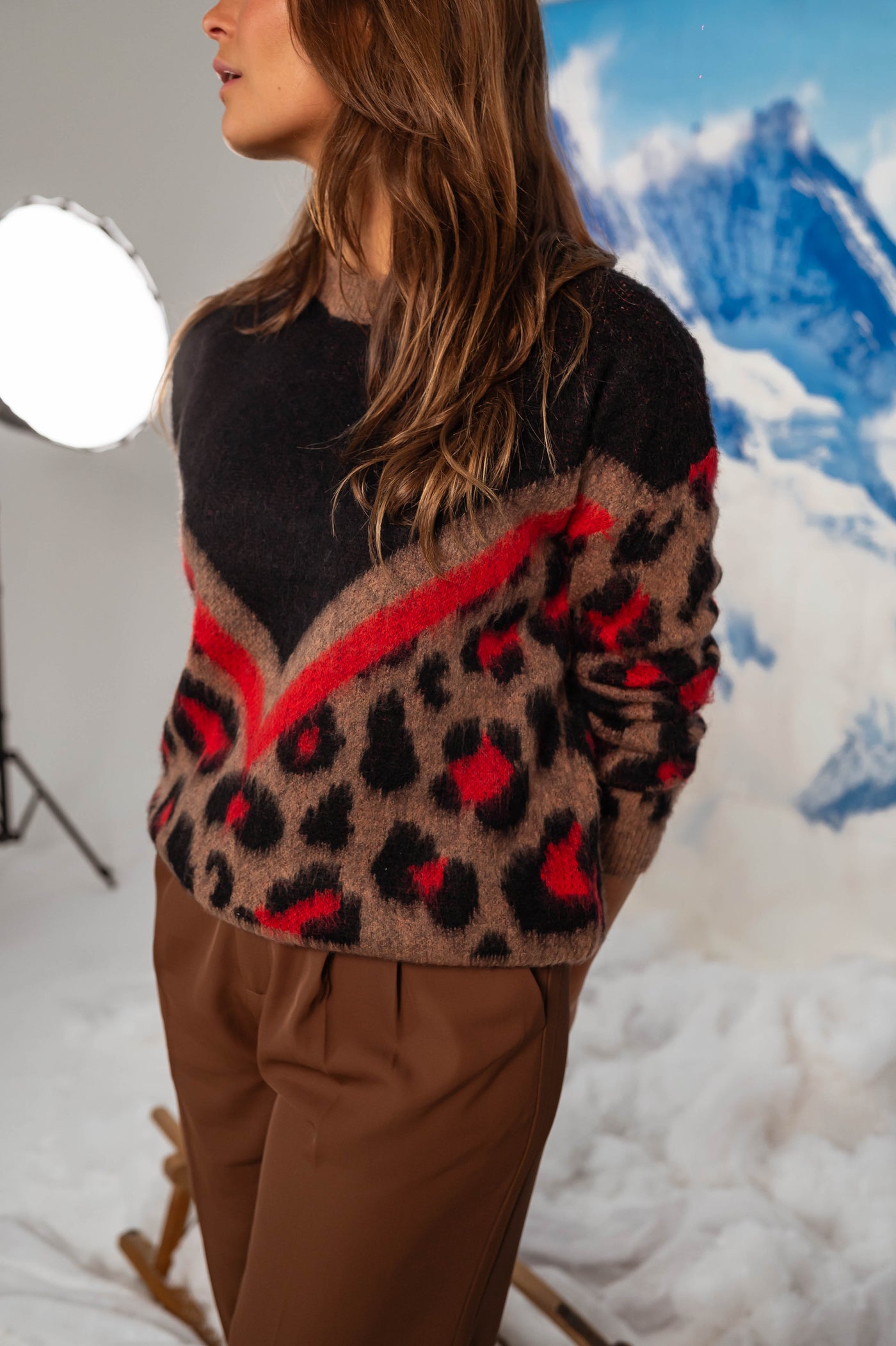 Valerie™ | Leopard Strickpullover