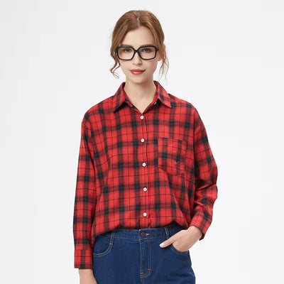 Svea™ | Kariertes Overshirt im College-Stil