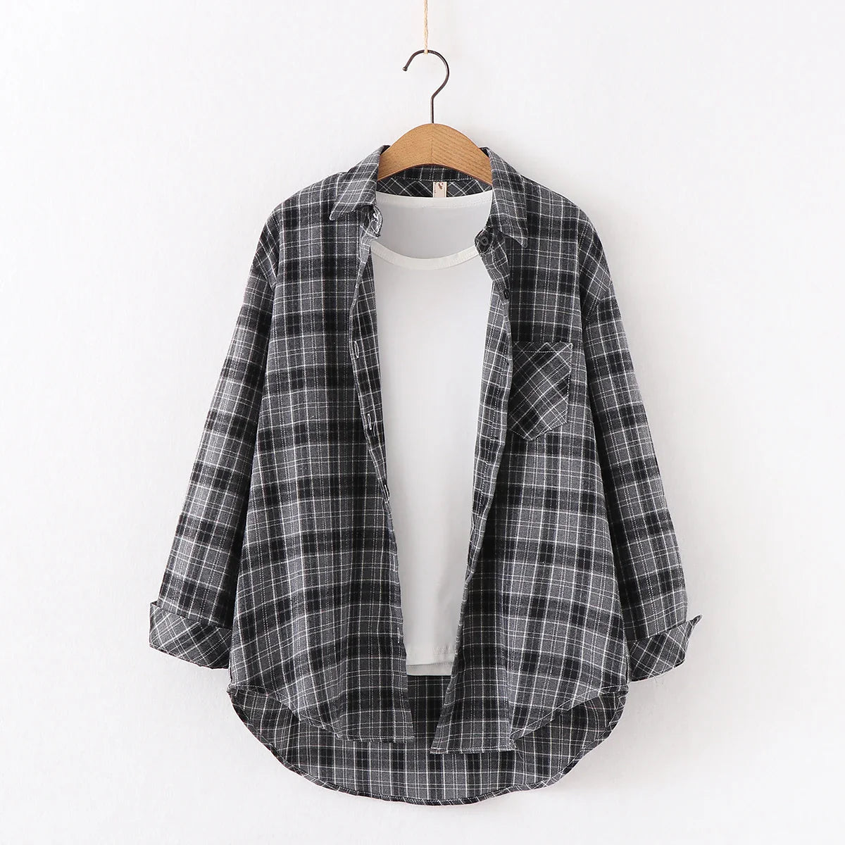 Svea™ | Kariertes Overshirt im College-Stil
