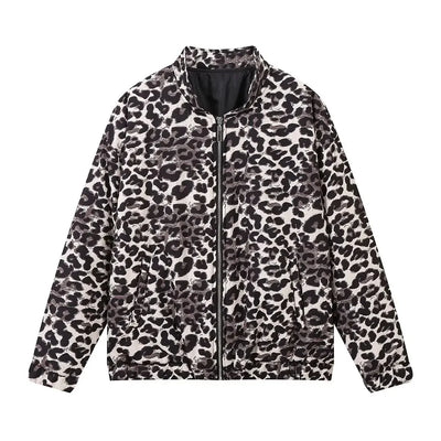 Jasmin™ | Leopard Bomberjacke