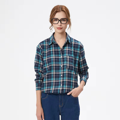 Svea™ | Kariertes Overshirt im College-Stil