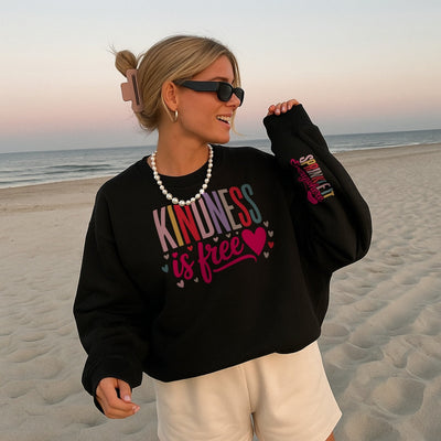 Liva™ | Freundlichkeit Ist Kostenlos Pullover