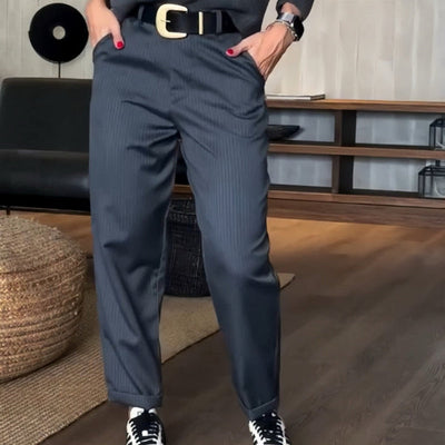 MATHILDA™ | STREIFEN ANZUGHOSEN